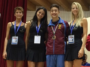 Tarquinia - Mirko Barreca con le hostess
