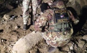 Una bomba delle seconda guerra mondiale