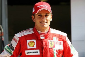 Sport - Motori - Il pilota Giancarlo Fisichella, che correrà nel weekend a Vallelunga