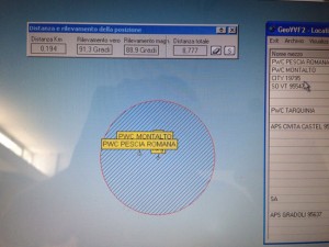 Vigili del fuoco - La postazione per il soccorso in mare con attrezzature Tas (Topografia applicata al soccorso)