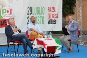 Festa dell'unità - Leonardo Michelini e Andrea Egidi intervistati da Carlo Galeotti