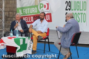 Festa dell'unità - Leonardo Michelini e Andrea Egidi intervistati da Carlo Galeotti
