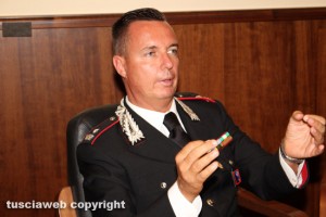 Il comandante della compagnia di Tuscania Pietro Rajola Pescarini 