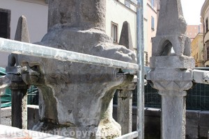 Fontana Grande - I lavori