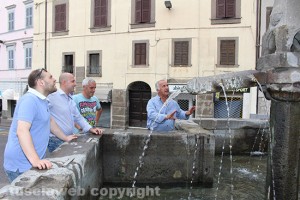 Fontana grande sistemata - Scorsi, Ciorba e i Fiorillo