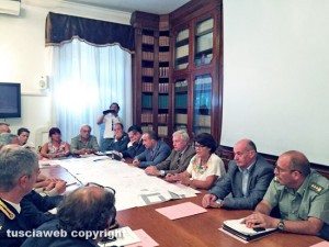 Viterbo - Santa Rosa - Riunione in prefettura