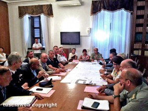 Viterbo - Santa Rosa - Riunione in prefettura