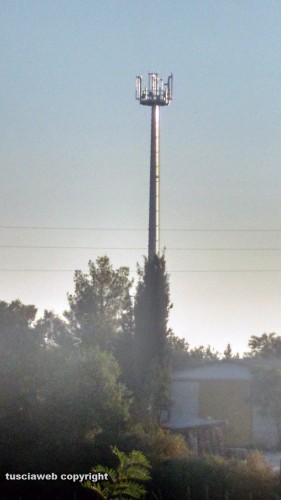 Viterbo - Carmine - Antenna per cellulari