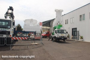 Viterbo - Gloria - I lavori della macchina di santa Rosa