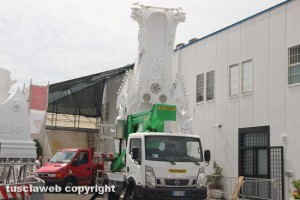 Viterbo - Gloria - I lavori della macchina di santa Rosa