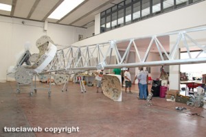 Viterbo - Gloria - I lavori della macchina di santa Rosa