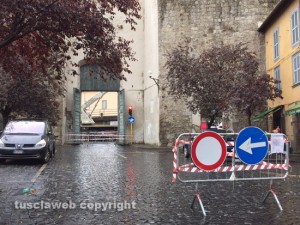 Viterbo - Gli interventi a porta della Verità