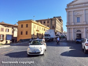 Viterbo - Santa Rosa - L'arrivo d Gloria
