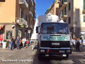 Viterbo - Santa Rosa - L'arrivo d Gloria