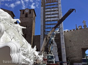 Viterbo - Santa Rosa - L'assemblaggio di Gloria