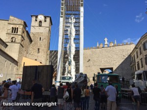 Viterbo - Santa Rosa - L'assemblaggio di Gloria
