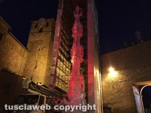 Macchina di santa Rosa - Gloria a san Sisto