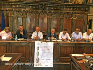 Santa Rosa - La conferenza di presentazione del Trasporto in Comune