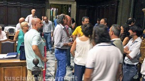 Viterbo - Consiglio comunale - Lo scontro sul bilancio