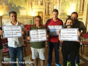 Viterbo - Comune - La protesta dell'opposizione