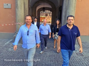 Viterbo - Consiglieri di minoranza escono dalla prefettura