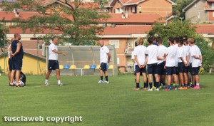 Sport - Calcio - Gli allenamenti della Viterbese