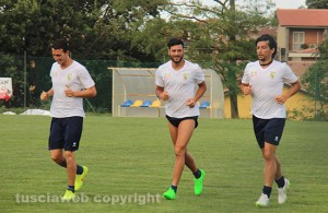 Sport - Calcio - Viterbese - Federico Pacciardi, Alessandro Dalmazzi e Stefano Scardala