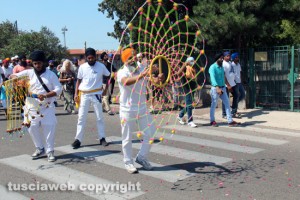 Viterbo - La comunità sikh per le vie della città