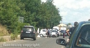 Civita Castellana - L'incidente sulla Nepesina