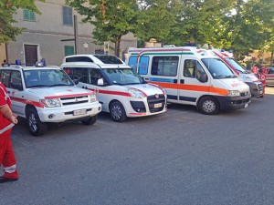 La Croce rossa italiana a Orte