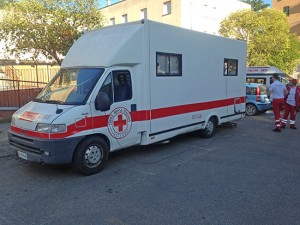 La Croce rossa italiana a Orte