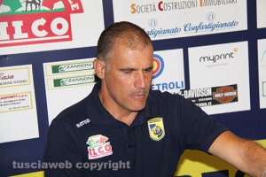 Sport - Calcio - Viterbese - L'ex allenatore Stefano Sanderra