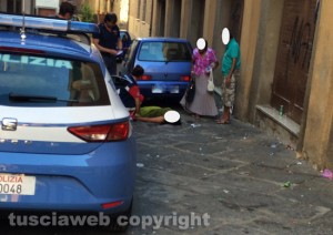 Viterbo - Donna aggredita nel centro storico