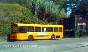 Il bus senza gasolio a viale Armando Diaz