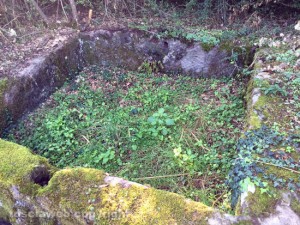 Pestarola - La vasca superiore