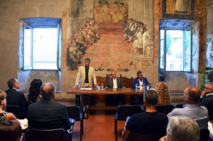 L'assessore Celli, il sindaco Mazzola e il consigliere regionale Panunzi