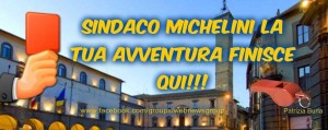 Cartellino rosso per il sindaco Michelini