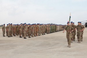 Rientro dall'Afghanistan primo reggimento aviazione dell’esercito “Antares”