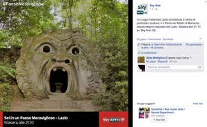 Bomarzo su Sky Arte
