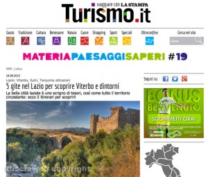 L'articolo della guida turistica della Stampa