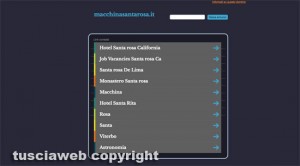 Macchina di santa Rosa - Il link dal sito internet del comune