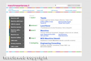 Macchina di santa Rosa - Il link dal sito internet del comune