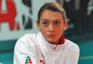 La pallavolista Francesca Moretti