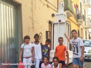 Viterbo - La macchina di santa Rosa del quartiere San Faustino