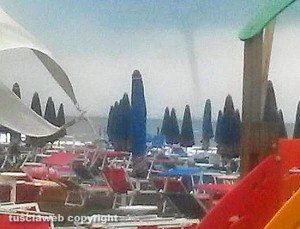 Tromba d'aria a Montalto