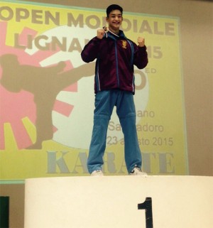 Tarquinia - Mirko Barreca sul podio