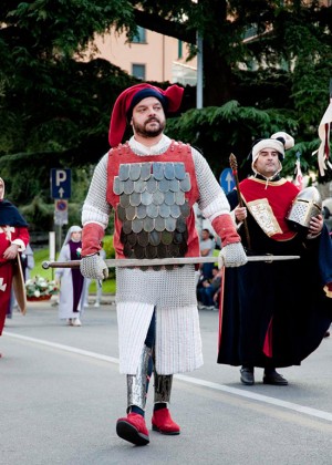 Viterbo - Corteo storico - I figuranti di Soriano nel Cimino