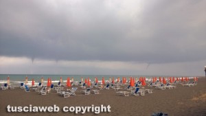 Marina Velka - Tre trombe d'aria - Foto Marco Luziatelli