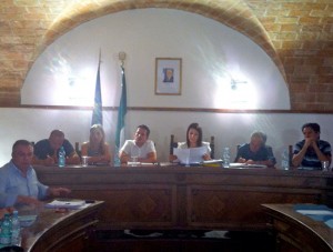 Il consiglio comunale a Blera
