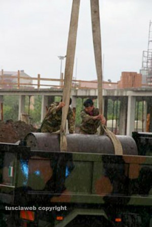 Il disinnesco della bomba a Viterbo nel 2007